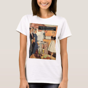 Rolig Bröllopsfest / Inflyttningsfest i Vintage-st T Shirt