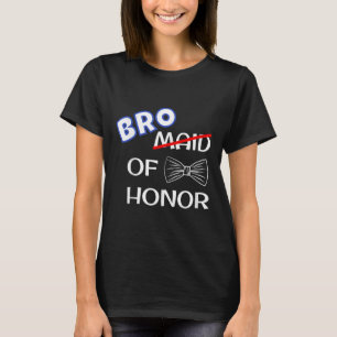 Rolig Bröllopsmatchande Sängvätning Bror T Shirt