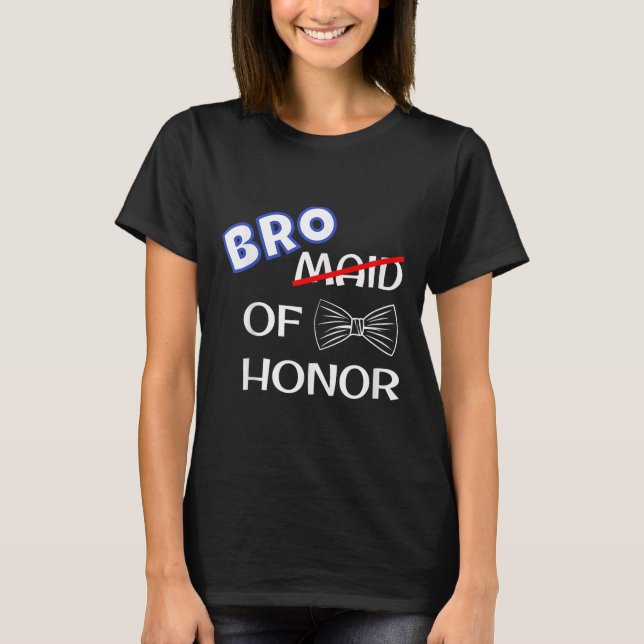 Rolig Bröllopsmatchande Sängvätning Bror T Shirt (Framsida)