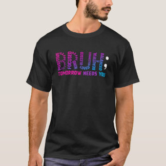Rolig Bror I morgon behöver dig Mental hälsa medve T Shirt