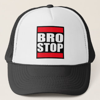 Rolig BROSTOP Anti Brostep Dubstep Truckerkeps