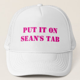 Rolig brud lastbilschaufförshatt keps