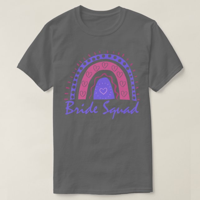 Rolig brud trupp möhippa crew matchande G T Shirt (Design framsida)