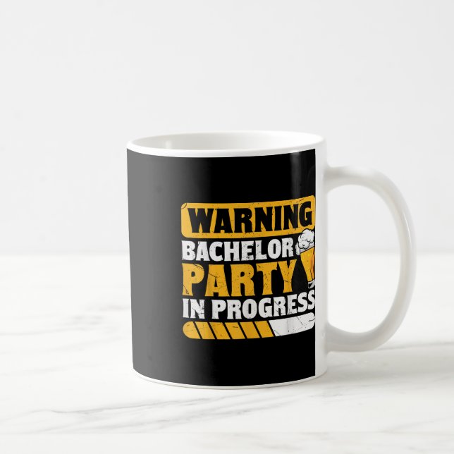 Rolig Brudgum Bröllop Sängkammare _1  Kaffemugg (Höger)