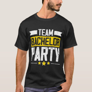 Rolig Brudgum Bröllop Sängkammarparty T Shirt