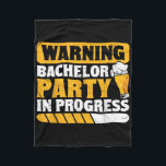 Rolig Brudgum Bröllop Sista Chansen Fest _1  Fleecefilt<br><div class="desc">Rolig Brudgum Bröllop Sista Chansen Fest _1</div>