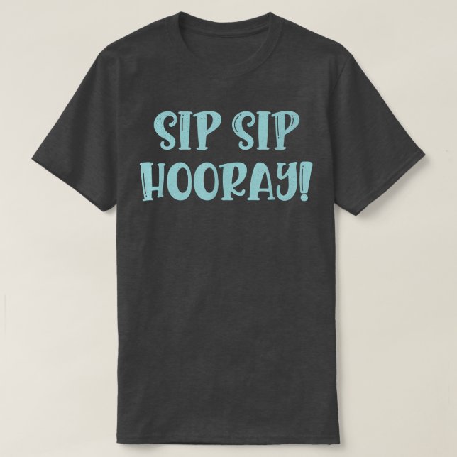 Rolig Brudtärna Brud Möhippa Drick Drick  T Shirt (Design framsida)