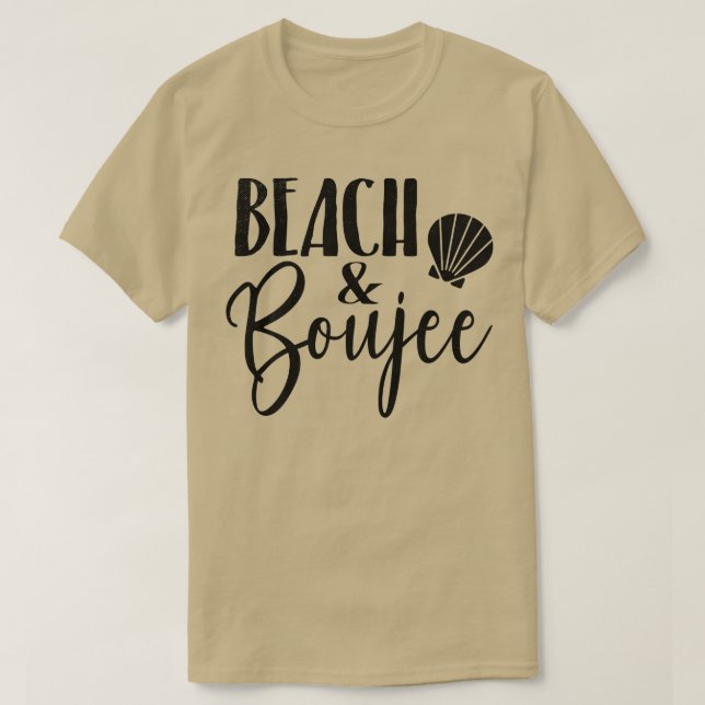 Rolig Brudtärna Brud Möhippa Strand brud- T Shirt (Design framsida)