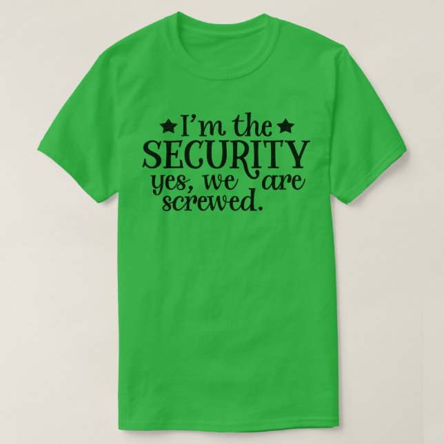 Rolig Brudtärna Sängvätning Brud Jag är  T Shirt (Design framsida)