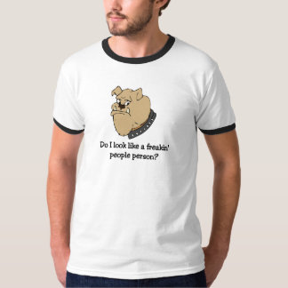 Rolig bulldoggt-skjorta t shirt