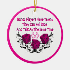 Rolig Bunco julprydnad Julgransprydnad Keramik