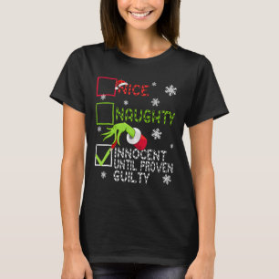Rolig Busig Oskyldig Tills Det är Bevisat att Hen T Shirt