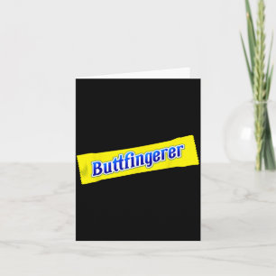 Rolig Buttfingerare Olämplig Stötande Vuxen D Kort