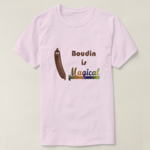 Rolig Cajun Louisiana Boudin älskareT-tröja Tee