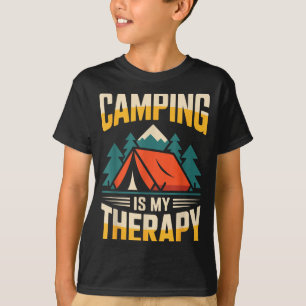Rolig camping är min terapi t shirt
