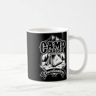 Rolig Camping Kaos Counselor Direktör T-shirt Män Kaffemugg