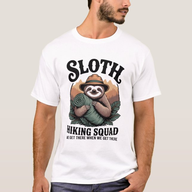 Rolig Camping med Lutfiskar Klubb T Shirt (Framsida)