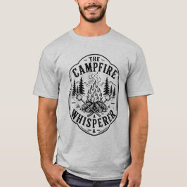 Rolig Campingelds Äventyrspresent, Vintage T Shirt