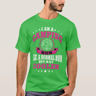 Rolig Campingmamma för Kvinnor pojke T Shirt