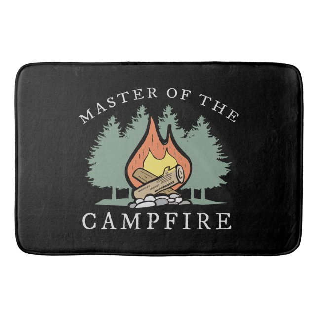 Rolig campingpresent badrumsmatta (Framsidan)