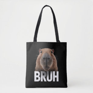 Rolig Capybara Bruh  Tygkasse