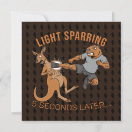 Rolig Capybara vs Kangaroo Lätt Sparring MMA Meme