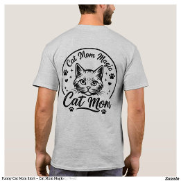 Rolig Cat Mom Tröja – Cat Mom Magi
