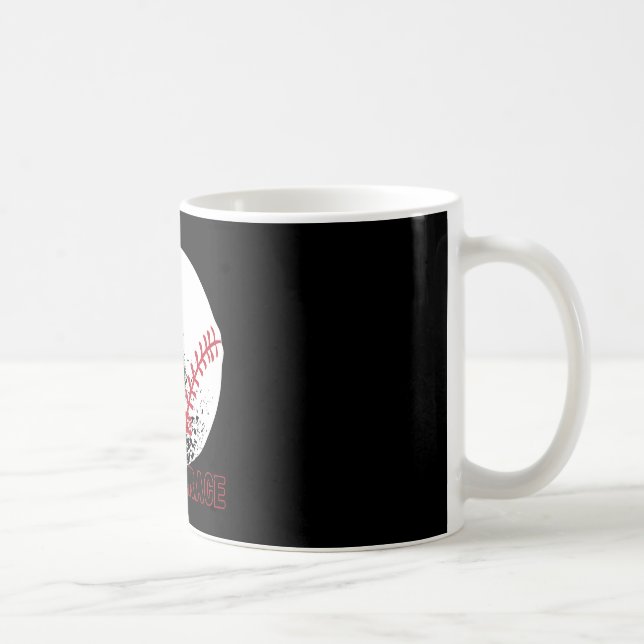 Rolig Catcher Bysebyll Kastar Softbyll S Kaffemugg (Höger)