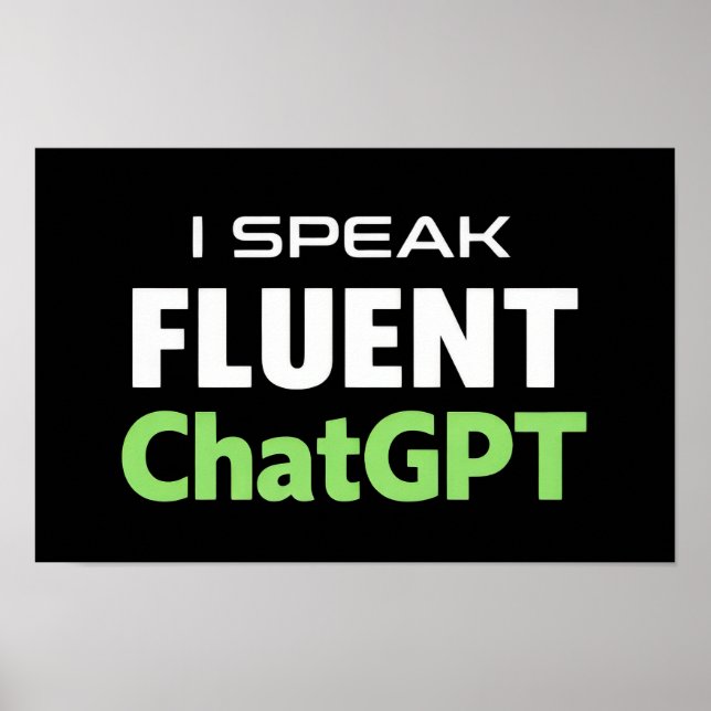 Rolig ChatGPT Poster (Framsidan)