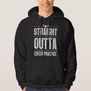 Rolig Cheerleader Konst Kvinnor Flickor Cheer Flye Hoodie