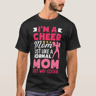 Rolig Cheerleading Mamma Glädjerop T Shirt