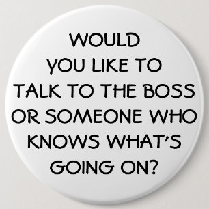 Rolig chefanställd för Anti ledning Knapp