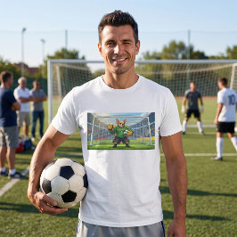 Rolig Chihuahua Hund Fotbollsmålvakt T Shirt