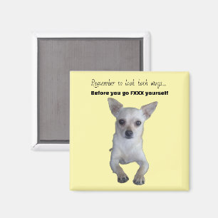 ROlig CHIHUAHUA  Magnet