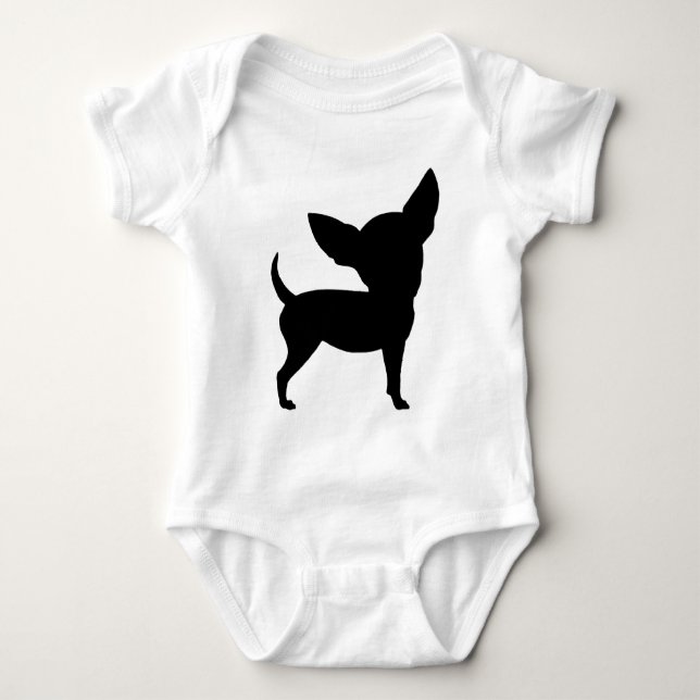 Rolig Chihuahua T-shirt (Framsida)