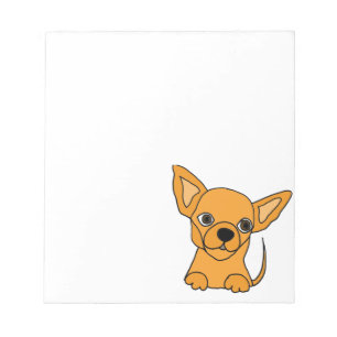 Rolig Chihuahuavalphund Anteckningsblock