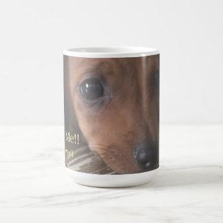 Rolig Chiweenie Skyldig Hund Mugg - Var Inte Jag M