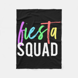 Rolig Cinco De Mayo-fest Truppdesign För Kalas Fleecefilt