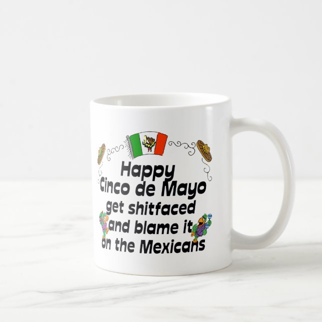 Rolig Cinco de Mayo kaffemugg (Höger)