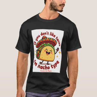 Rolig Cinco De Mayo Nacho Typsnittsdesign av Danie T Shirt