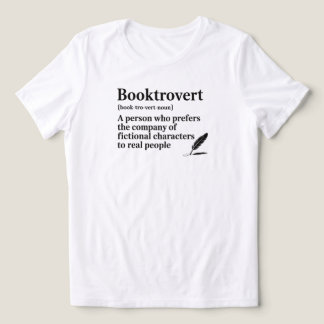 Rolig Citat för Bokälskare T Shirt