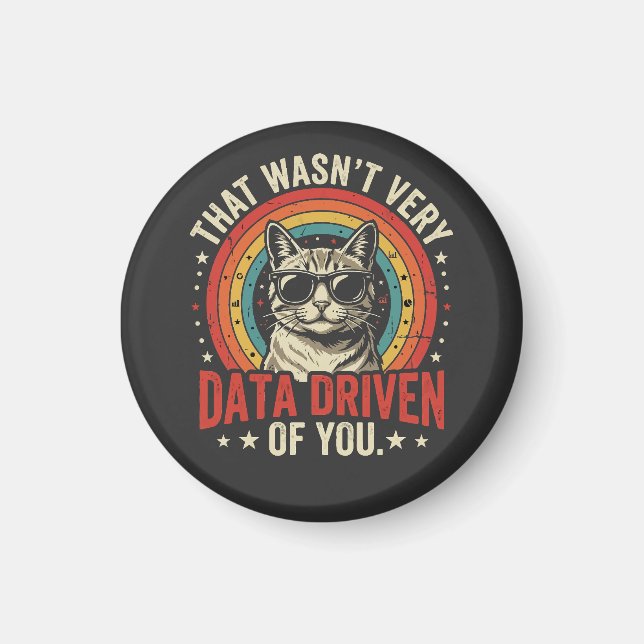 Rolig Citat för Dataanalytiker Som Inte Var Mycket Magnet (Framsidan)