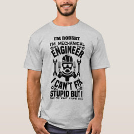 Rolig Citat för Maskiningenjör T Shirt