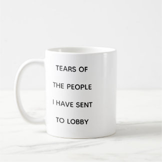 Rolig Citat för Spelare Lobbyn Retro Speldesign Kaffemugg