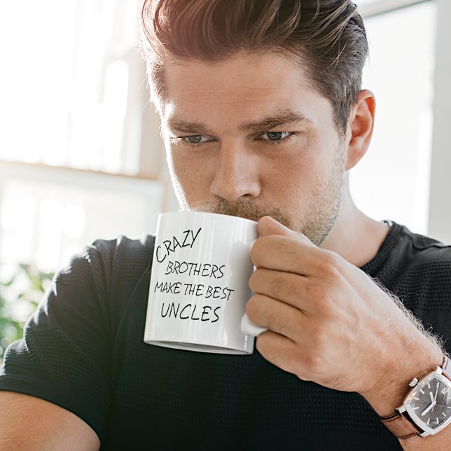 Rolig Citat Galen Irriterar Gör Bästa Farbröder Te Kaffemugg (Skapare uppladdad)