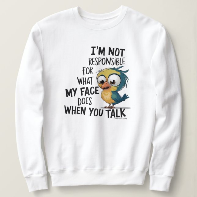 Rolig Citat Grafisk Tröja (Design framsida)