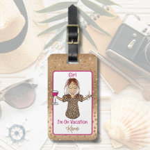 Rolig Citat Kvinnlig Tecknad Semester Kul Glamourö