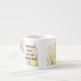Rolig Citat “Luktar Som Inte Mitt Problem” Present Espressomugg