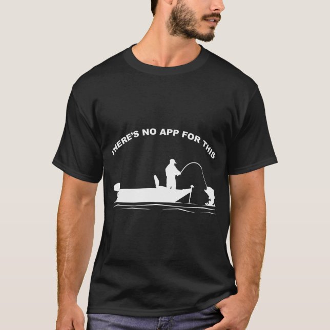 Rolig Citat Man Kärlek Fiske T Shirt (Framsida)