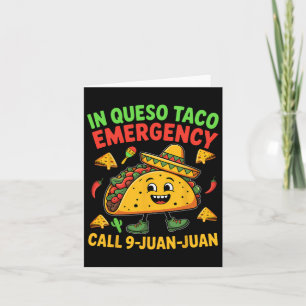 Rolig Citat Meme Cinco De Mayo Mexikansk Taco Fest Kort